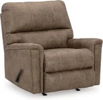 Ashley Navi Modern Dark Brown Recliner With Rocking Motion New. Price: $896.99.