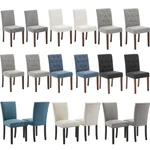 Garvee Upholstered Dining Chairs Fabric Parsons Room With Wood Legs New. Price: $290.14.