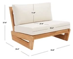 Safavieh Julianne Teak Patio Chair, Reduced Price 2172761837 CPT1031A Open. Price: $474.00.