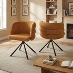 Swivel Home Office Desk Chairs Set 2 Upholstered Dining Vanity Accent New. Price: $149.99.