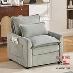 Gdfstudio Modern Accent Chair, Plush Single Seat Armchair With Double Green New. Price: $288.92.