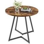Vecelo Round Dining Room With Wood Grain Tabletop And Steel Frame, For ... New. Price: $107.67.