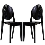 Modway Furniture Casper Dining Chairs Set Of 2, Black EEI-906-BLK New. Price: $214.99.