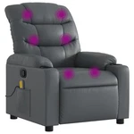 Massage Recliner Reclining Armchair For Elderly Faux Leather Vidaxl New. Price: $236.99.