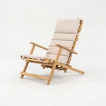 2022 Borge Mogensen Carl Hansen BM5568 Deck Lounge Chair Untreated Teak 4X Avail Used. Price: $900.00.