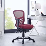 Modway Articulate Ergonomic Mesh Office Chair In Red New. Price: $143.00.