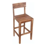 Taran Designs Harper Solid Wood Bar Chair In Brown (set Of 1) New. Price: $248.02.