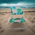 Sunnylife Beach Chair Palm Turquoise Folding Portable Outdoor Pool Travel Used. Price: $59.99.