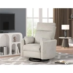 Pemberly Row Modern Polyester Fabric Swivel Recliner Natural Quartz New. Price: $200.41.