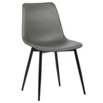 Armen Living Monte Modern Faux Leather Dining Side Chair Black/gray New. Price: $152.82.