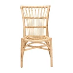 Baxton Studio Ammi Modern Bohemian Natural Brown Rattan Dining Chair New. Price: $175.14.