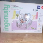 Ingenuity Keep Cozy Baby Bouncer Rocking Toy Bar Spruce Gray Infant Chair New. Price: $50.00.