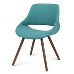 Simpli Home Solid Wood Dining Chair Turquoise Blue New. Price: $187.95.