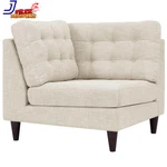 Modway Empress Upholstered Polyester Fabric Sofa Corner Chair In Beige New. Price: $388.68.