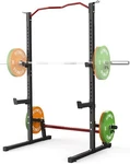 Adjustable Squat Rack Barbell Stand Bench Press Pull Up Home Gym New. Price: $146.00.