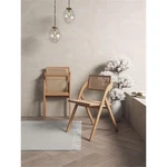 Manhattan Comfort Lambinet 18.3" Wood Folding Dining Chair Natural (set Of 4) New. Price: $835.15.