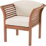 Alaterre Furniture Stamford Natural Eucalyptus Wood Outdoor Chair With Cushions New. Price: $146.18.